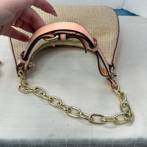 Nanette Lepore Natasha Crescent woven Shoulder Bag - Picture 7 of 10